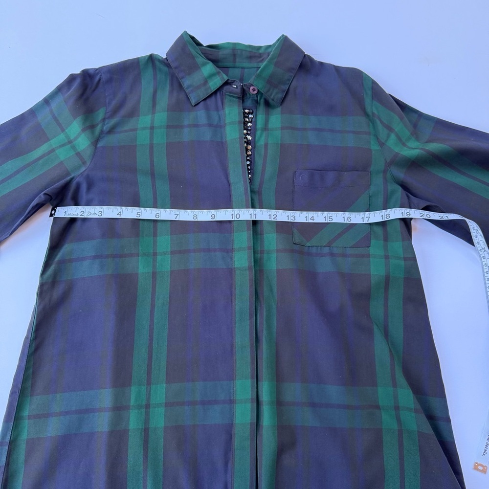 Woman’s Orvis Plaid Long Sleeve Shirt Size 14 - Picture 6 of 8